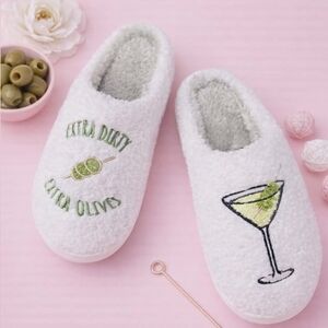 Extra Dirty Martini Slippers